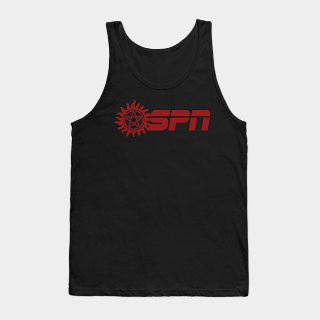 SPN Tank Top by TrulyMadlyGeekly